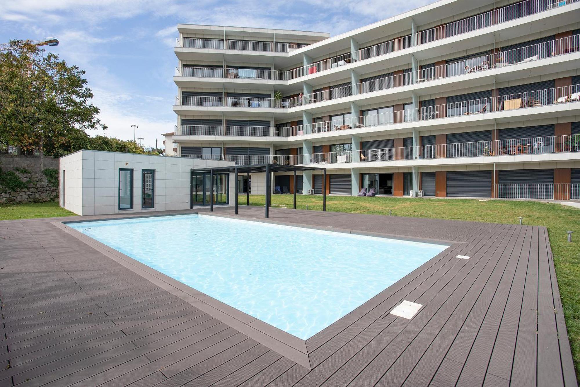 Liiiving In Porto - Dragao Pool View Apartment Exterior foto